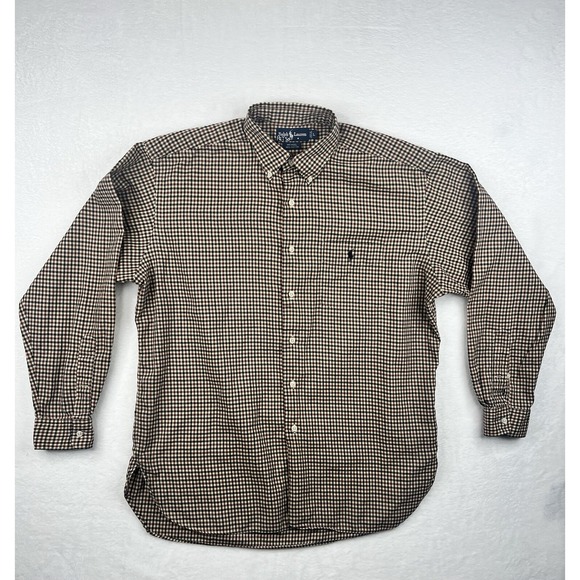 Polo Ralph Lauren Other - Polo Ralph Lauren MCMEEL Long Sleeve Button Up Shirt Soft Cotton Mens Size Large